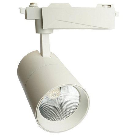 Светодиодный светильник Feron AL103 трековый однофазный на шинопровод 30W 4000K, 35 градусов, белый с индексом цветопередачи >90Ra серия TrueColor - фото