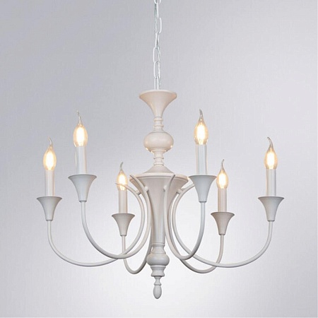 Подвесная люстра ARTE LAMP A4094LM-6WH - фото