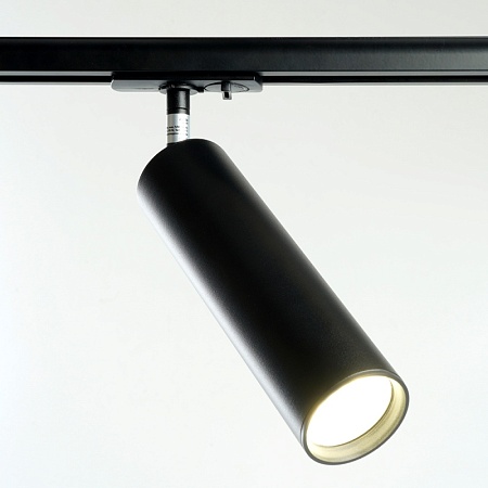 Светильник Feron AL194 трековый однофазный на шинопровод под лампу GU10, черный - фото