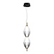 Светильник подвесной ST-Luce Черный/Белый, Дымчатый LED 1*16W 3000K SL6130.403.15 - фото