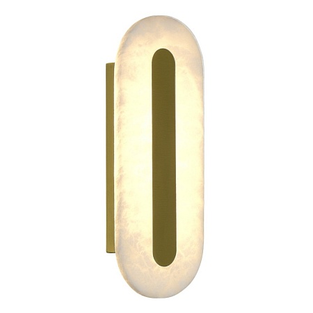 Светильник настенный ST-Luce золотистый/белый LED 1*6W 3000K / 4000K / 6000K SL6139.201.01 - фото