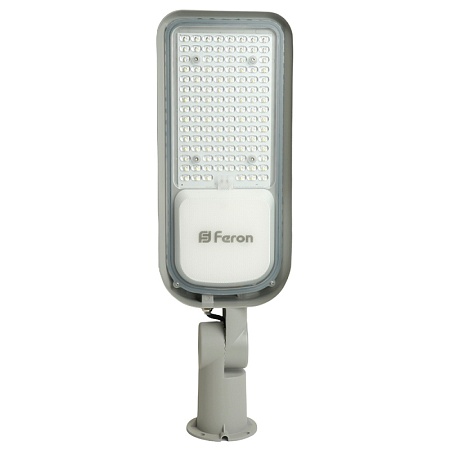 Светодиодный уличный консольный светильник Feron SP3060 100W 6400K 100-265V/50Hz, серый - фото