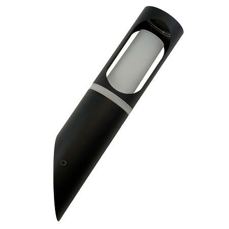 Светильник садово-парковый Feron DH1121, 15W, на стену вверх, GU10 230V, черный - фото