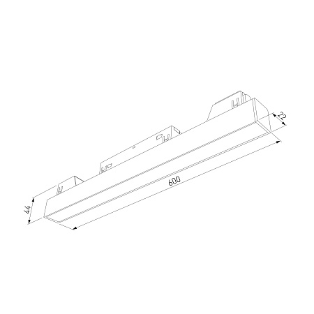 Slim Magnetic L02 Трековый светильник 20W 4200K черный 85002/01 85002/01 Elektrostandard - фото