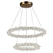 Люстра подвесная ST-Luce Золотистый/Прозрачный LED 1*80W 3000 - 6500K SL6105.203.02 - фото