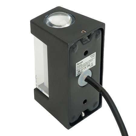 Светильник уличный светодиодный Feron DH058, 4W, 380Lm, 4000K, черный - фото