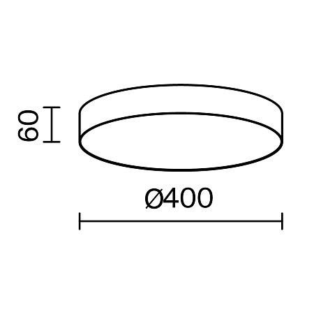 Потолочный светильник Technical Zon C032CL-45W3K-RD-B - фото