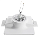 Точечный встраиваемый светильник Arte Lamp INVISIBLE A9410PL-1WH - фото