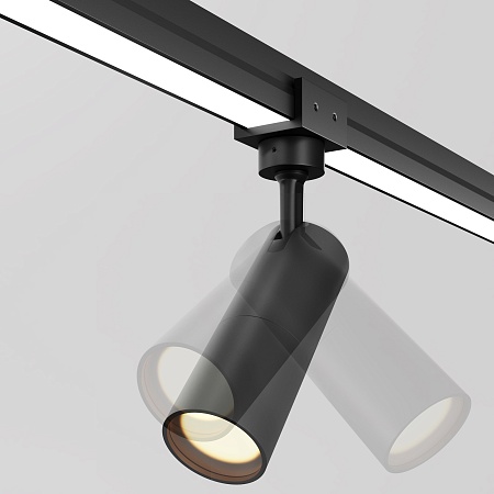 Уличный трековый светильник Focus led Elasity IP 3000К 8Вт 55° черный - фото