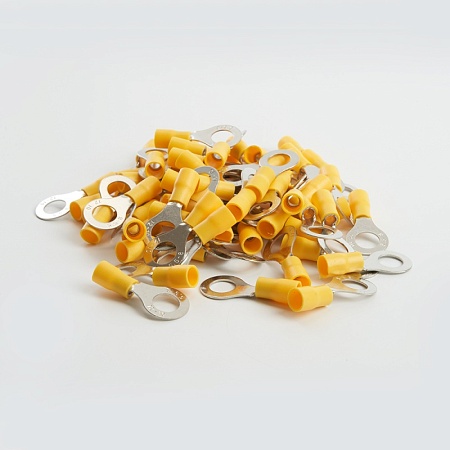 Наконечник кольцевой изолированный НКИ 6-8, LD403-608 (упаковка 100 шт) - фото