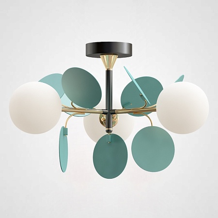 Люстра На Штанге Matisse Blue D45 Imperiumloft 191899-26 - фото