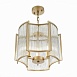 Люстра подвесная ST-Luce Шампань/Прозрачный, Шампань E14 3*60W SL1234.203.03 - фото
