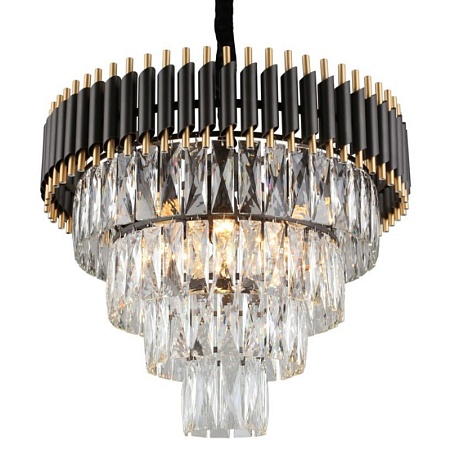 Подвесная Люстра Empire Black Chandelier Crystal D 54 Imperiumloft 147700-22 - фото