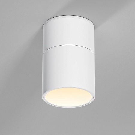 Светильник потолочный поворотный светодиодный Rolly 9W 3000K белый 25112/LED Elektrostandard - фото