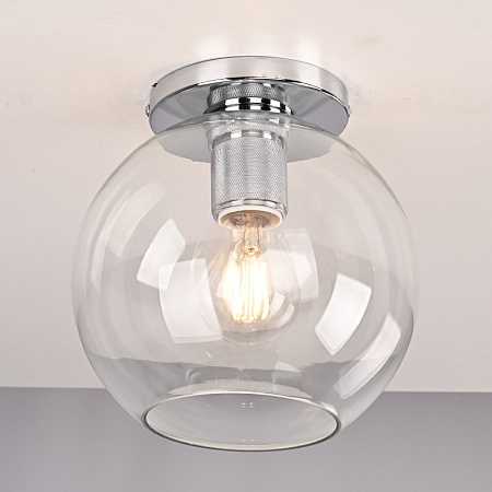 Потолочный Светильник Rh Utilitaire Globe Shade Flushmount Imperiumloft 123674-22 - фото