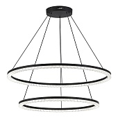 Светильник подвесной ST-Luce черный/прозрачный LED 1*96W 4000K SL1018.403.02