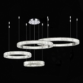 Люстра подвесная ST-Luce Хром/Прозрачный LED 1*190W 4000K SL1622.103.04