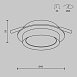 Встраиваемый светильник Technical Hoop DL086-GX53-RD-BG - фото