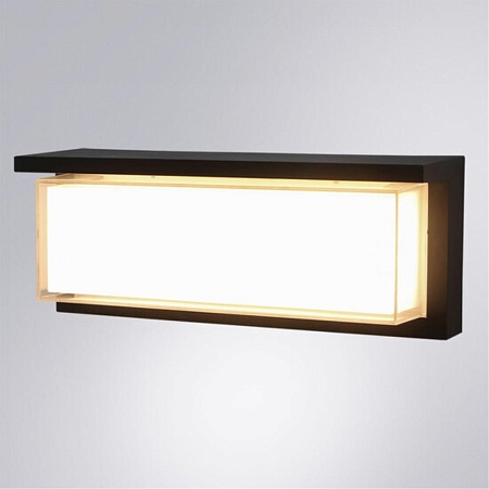 Уличный настенный светильник Arte Lamp FERRO A5224AL-1BK - фото