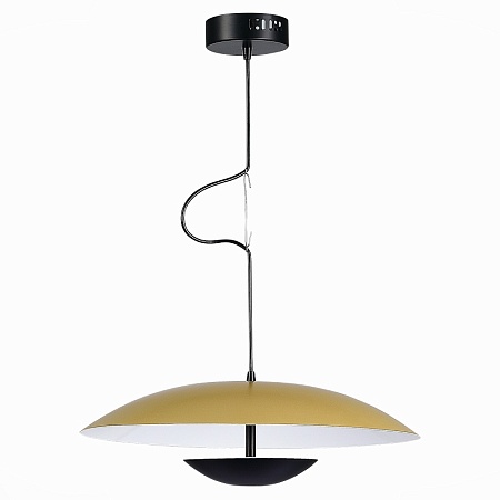 Светильник подвесной ST-Luce Золотистый,Черный/Золотистый LED 1*35W 3000K SL6502.203.01 - фото