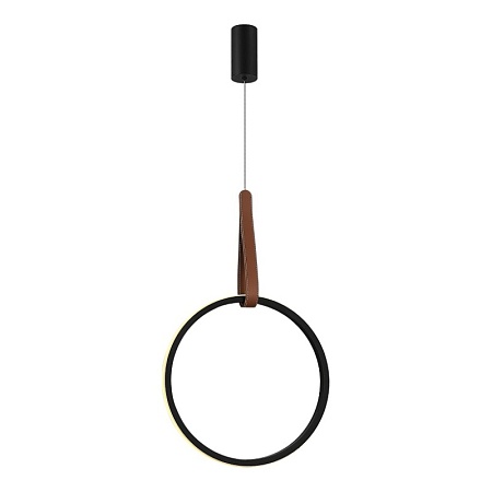 Светильник подвесной ST-Luce Черный/Черный, Терракотовый LED 1*20W 4000K SL6131.403.20 - фото