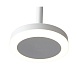 Светильник подвесной Белый LED 1*6W 3000K 468Lm Ra>80 120° IP20 D112xH184 170-240V ST104.503.06 - фото