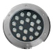 Светодиодный светильник тротуарный (грунтовый) Feron SP2804, 20W, AC/DC12V, низковольтный, 3000K, металлик, IP67 - фото