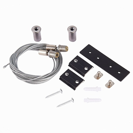 Тросовый подвес для магнитного шинопровода (2шт) ST-Luce Черный ST005.419.00 - фото