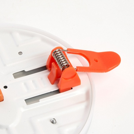 Светодиодный светильник Feron AL509 встраиваемый с регулируемым монтажным диаметром (до 100мм) 12W 6400K белый серия FlexyRim - фото