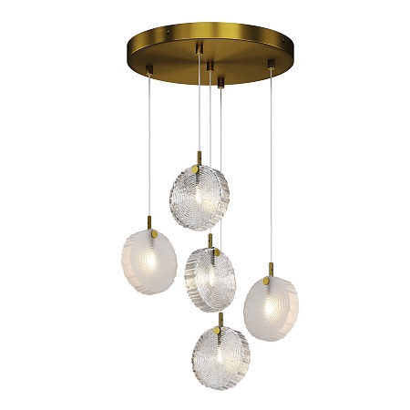 Подвесной светильник Maytoni Frozen MOD254PL-05BS - фото