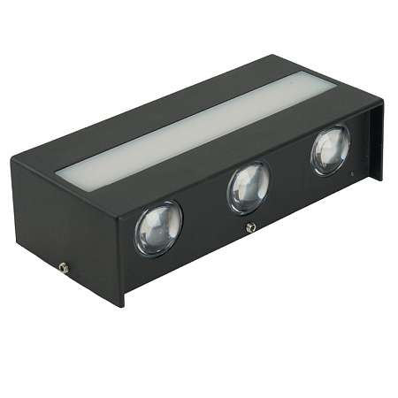 Светильник уличный светодиодный Feron DH902, 12W, 950Lm, 4000K, черный - фото