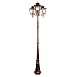 Светильник садово-парковый Feron PL638 столб 3*60W 230V E27, черное золото - фото