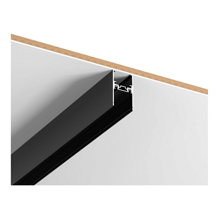 Шинопровод SKYFLAT накладной/подвесной ST-Luce Черный Длина 1 000мм ST068.419.00 - фото