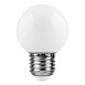Лампа светодиодная Feron LB-37 Шарик матовый E27 1W 230V 2700K - фото