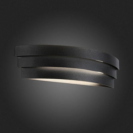Светильник настенный ST-Luce Черный/Белый LED 1*12W 4000K SL1588.411.01 - фото