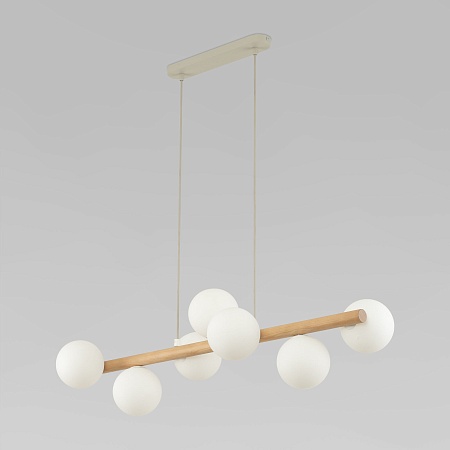 Подвесной светильник TK Lighting 5905 Estera Wood - фото