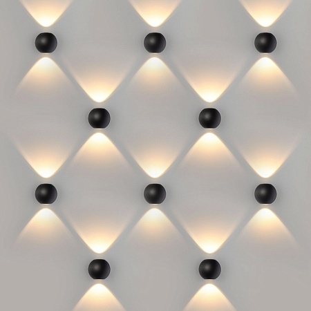 Diver серый уличный настенный светодиодный светильник 1566 TECHNO LED - фото