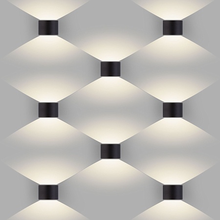 Пылевлагозащи­щенный светодиодный светильник Blade черный IP54 1518 Techno LED черный Elektrostandard - фото