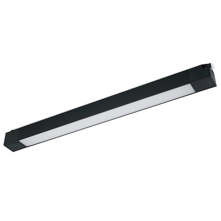 Светодиодный светильник Feron AL132 трековый однофазный на шинопровод 30W 2700K 120 градусов черный серия MattLine - фото