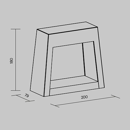 Настенный светильник (бра) Outdoor Cont O464WL-L18GF3K - фото