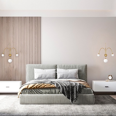 Бра ST-Luce Золотистый/Белый G9 3*5W 4000K SL1187.201.03 - фото