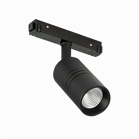 Магнитный трековый светильник Черный LED 1*7W 4000K 595Lm Ra>90 36° IP20 D44xH90 48V ST365.446.07 - фото