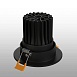 Светильник встраиваемый светодиодный Even черный 25094/LED Elektrostandard - фото