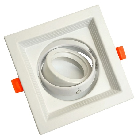 Светильник встраиваемый Feron DLT201 потолочный MR16 G5.3 белый - фото