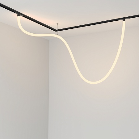 Трековая система Technical подвесная магнитная чёрная 200x200 TS-S-200-TR101-2-50W3K-B