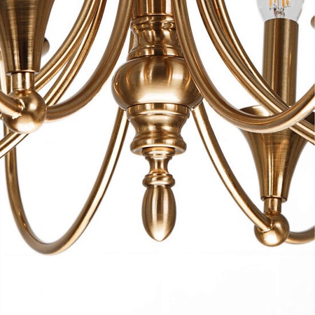 Подвесная люстра ARTE LAMP A4094LM-12PB - фото