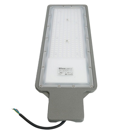 Светодиодный уличный консольный светильник Feron SP3023 120W 5000K 230V, серый - фото