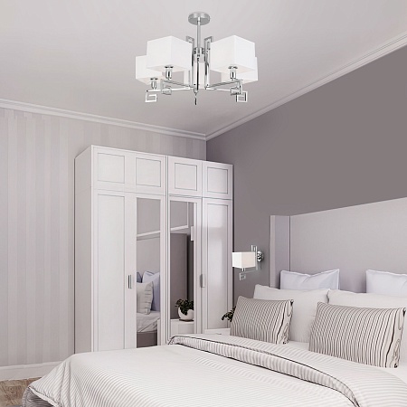 Настенный светильник Eurosvet 60115/1 хром - фото