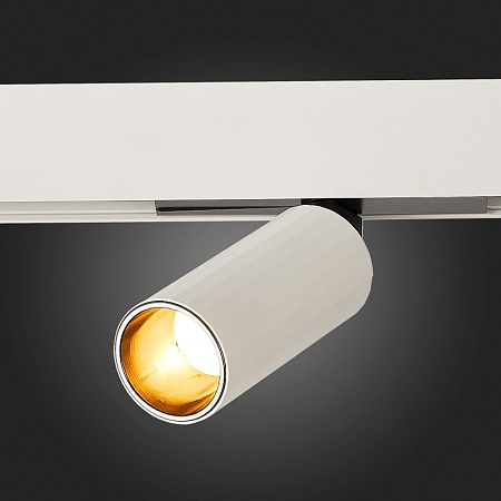 Магнитный трековый светильник Белый LED 1*12W 3000K 600Lm Ra>90 IP20 D50xH173 48VV ST807.536.12 - фото