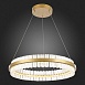 Светильник подвесной ST-Luce Матовое золото/Прозрачный LED 1*44W 3000K SL383.213.01 - фото